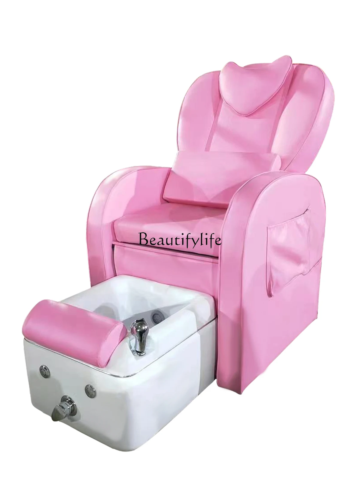 Sillón reclinable multifuncional para baño de pies, sofá eléctrico para manicura y belleza