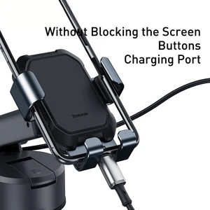 Basis-Support des Schwerkraftauto-Telefons mit Saugnapfbecher, universeller Unterstützung im GPS-Mount-Auto für iPhone 12 Pro Max, Xiaomi Poco, einstellbar 8 Hauptverkauf Xmax Support Phone - №5