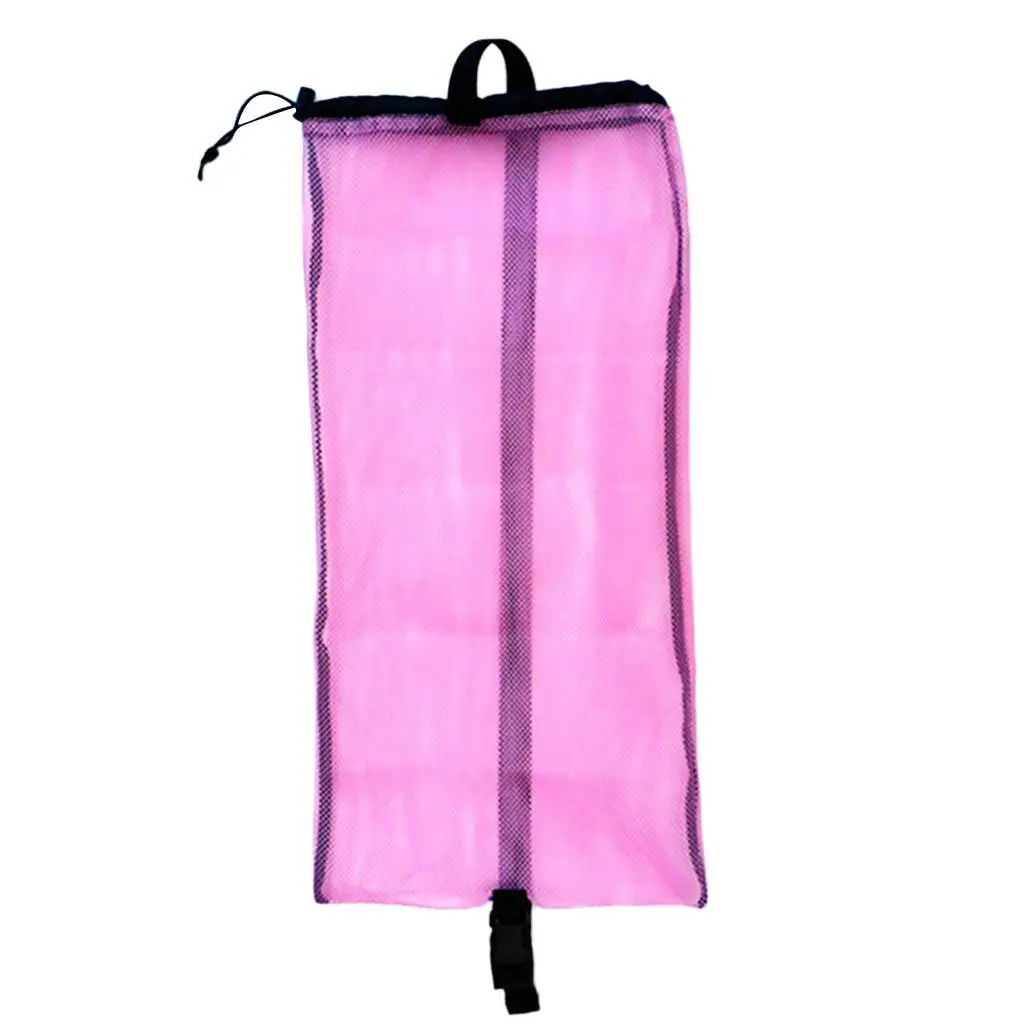 

Многофункциональный сетчатый рюкзак-мешок для дайвинга на шнурке для аксессуаров для плавания, ласт и снаряжения