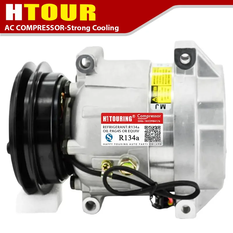 for AC Compressor Hyundai Machinery EXCAVATOR loader LC 220 11Q6-90040 A5W00258A 11Q6-900124V