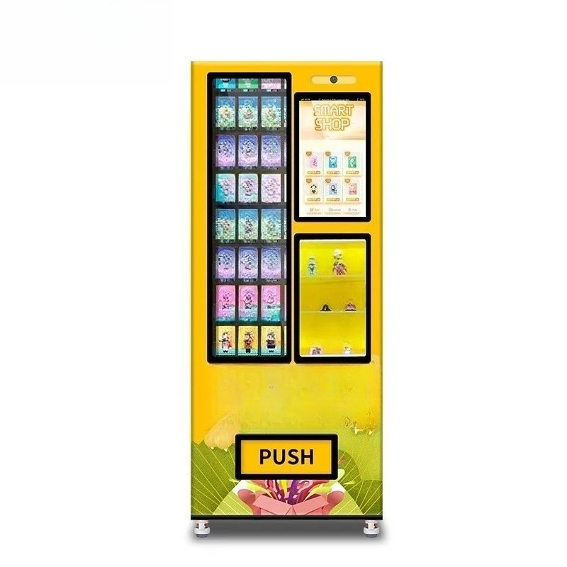 Custom Small Surprise Box Trading Card Vending Machine with Monitor for Sale
