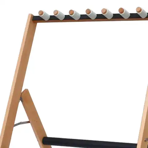 Stativ för flera gitarrer, golvstativ i trä, hopfällbar, gitarr utan repor 10 best sales gitarrställ - №7