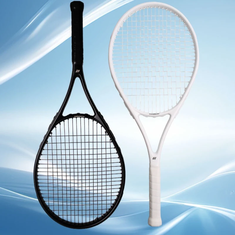 

Professional Tennis Rackets Beginner Practice Tennis Rackets Composite Carbon Fiber Durable Racket Portable Racquet Sports