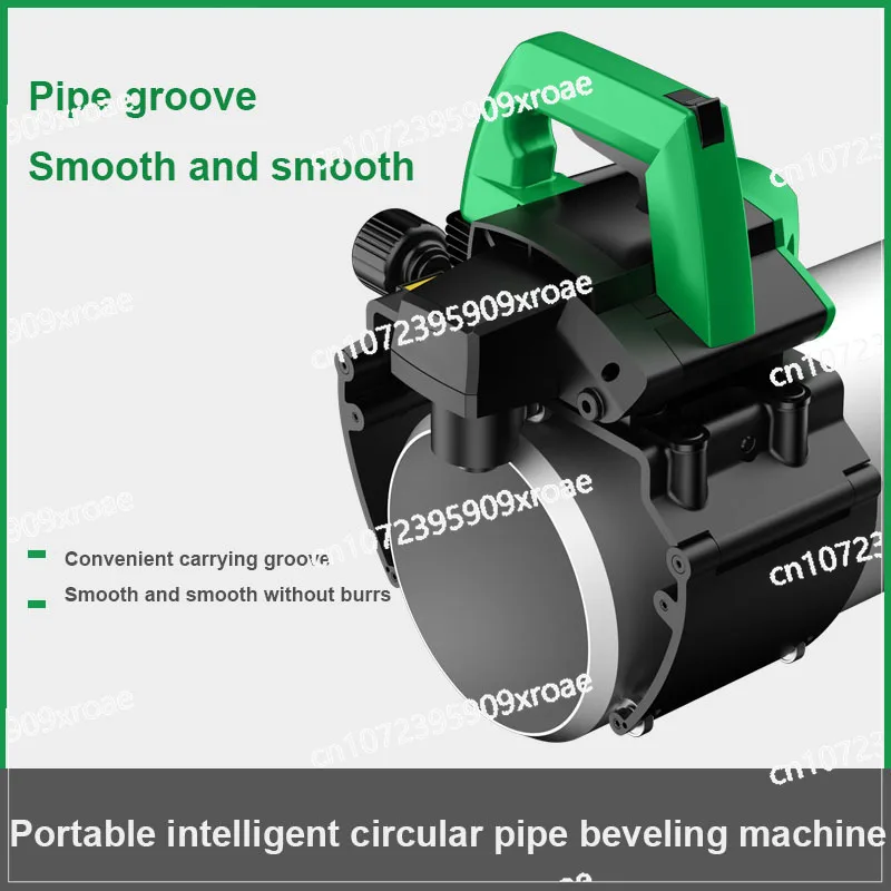 Portable Round Pipe Beveling Machine Used for Steel/Cast Iron/Plastic/Galvanized/Multi-Layer Pipe Groove Pipe Cutting Machine