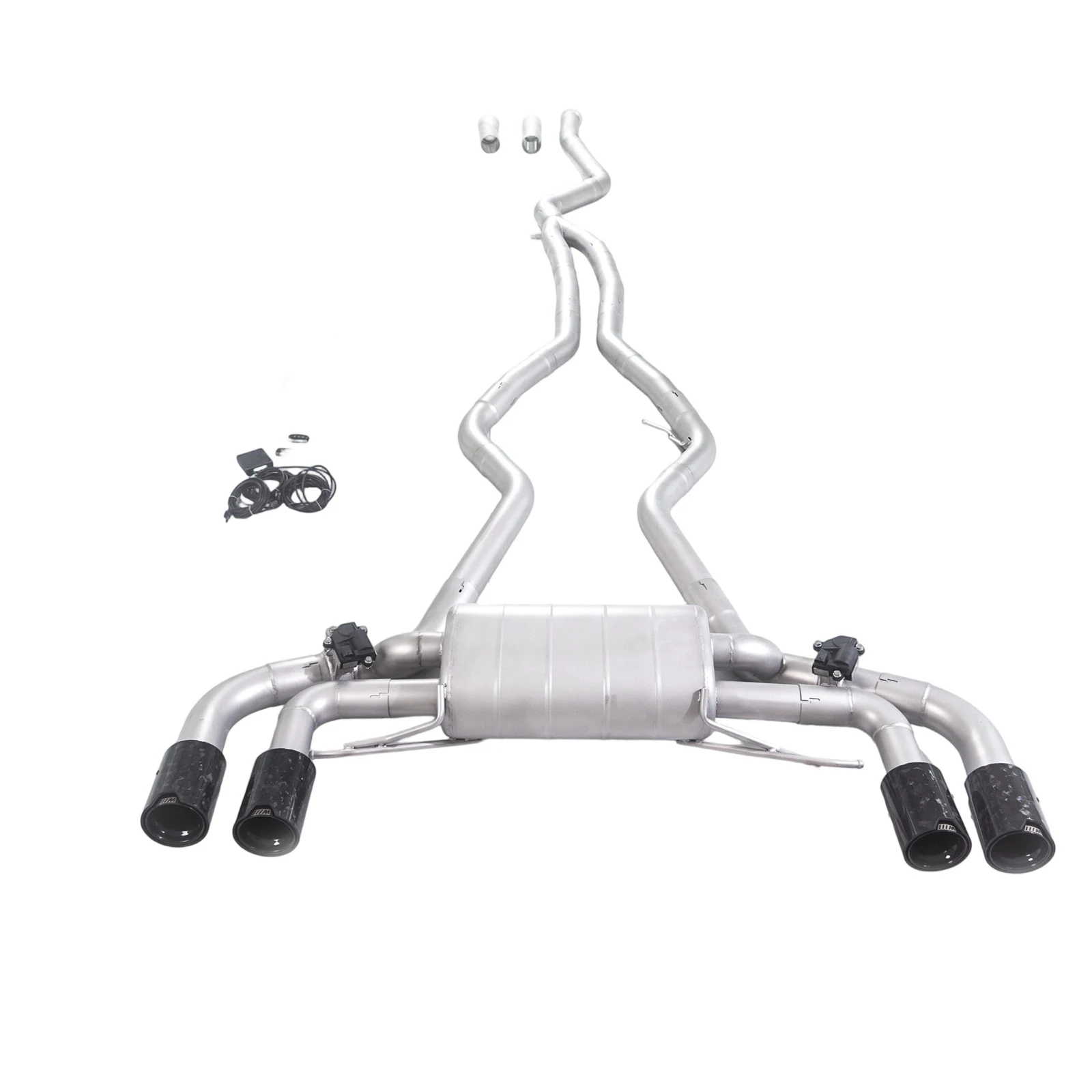 

The GFC is suitable for the high-performance Catback with valve exhaust systems of BMW M340i, M440i, G20, G22, G23 and G26