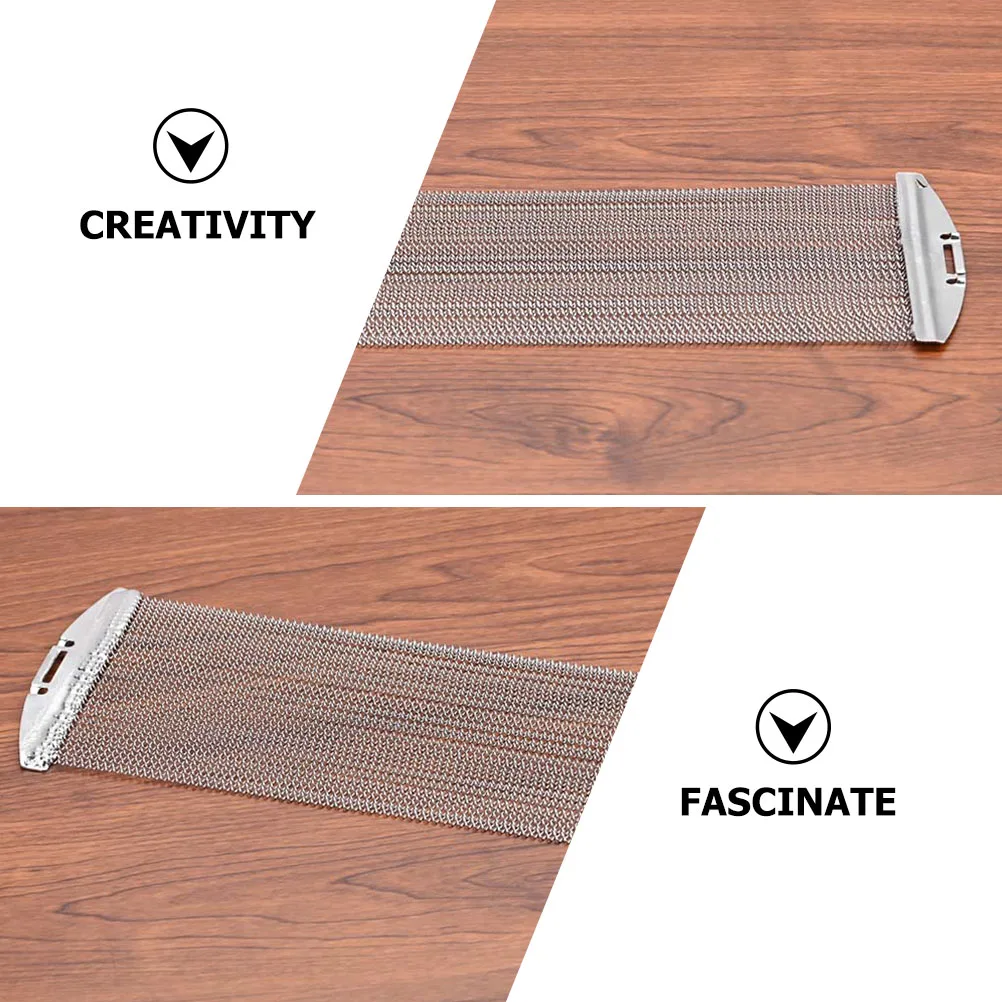 

Abrasive Belt Snare Drum Percussion Instrument Sand Rust-proof Creative Accessory Wire for Metal