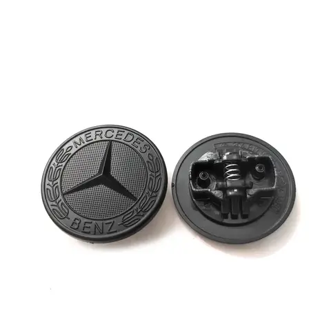 1 개 57mm 보닛 엠블럼 자동차 앞 후드 로고 배지 액세서리 AMG A B C D M S R G 클래스 W205 W124 W126 W168 W108 W177