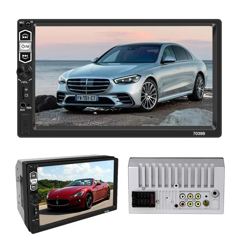 

Din Multimedia Player 7 pollici autoradio portatile Audio Stereo Touch Screen Video MP5 Bluetooth FM Player