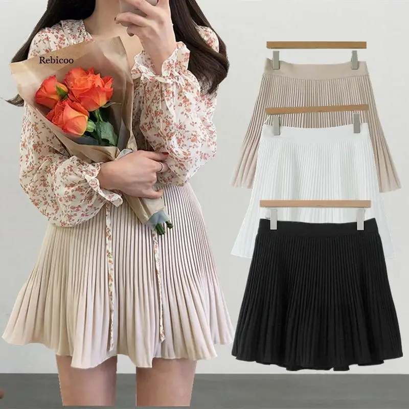

2022 Sale Cotton Casual Empire Patchwork Skirts Tutu Lolita 2022 Korean Version Summer New Sweet Color High Waist Slim Skirt