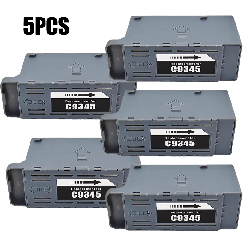 5X C9345 C12C934591 Ink Maintenance Box for EPSON ET 16150 16600 16650 5880 5850 5800 5150 WF 7845 7840 7830 7820 L8168 L8188