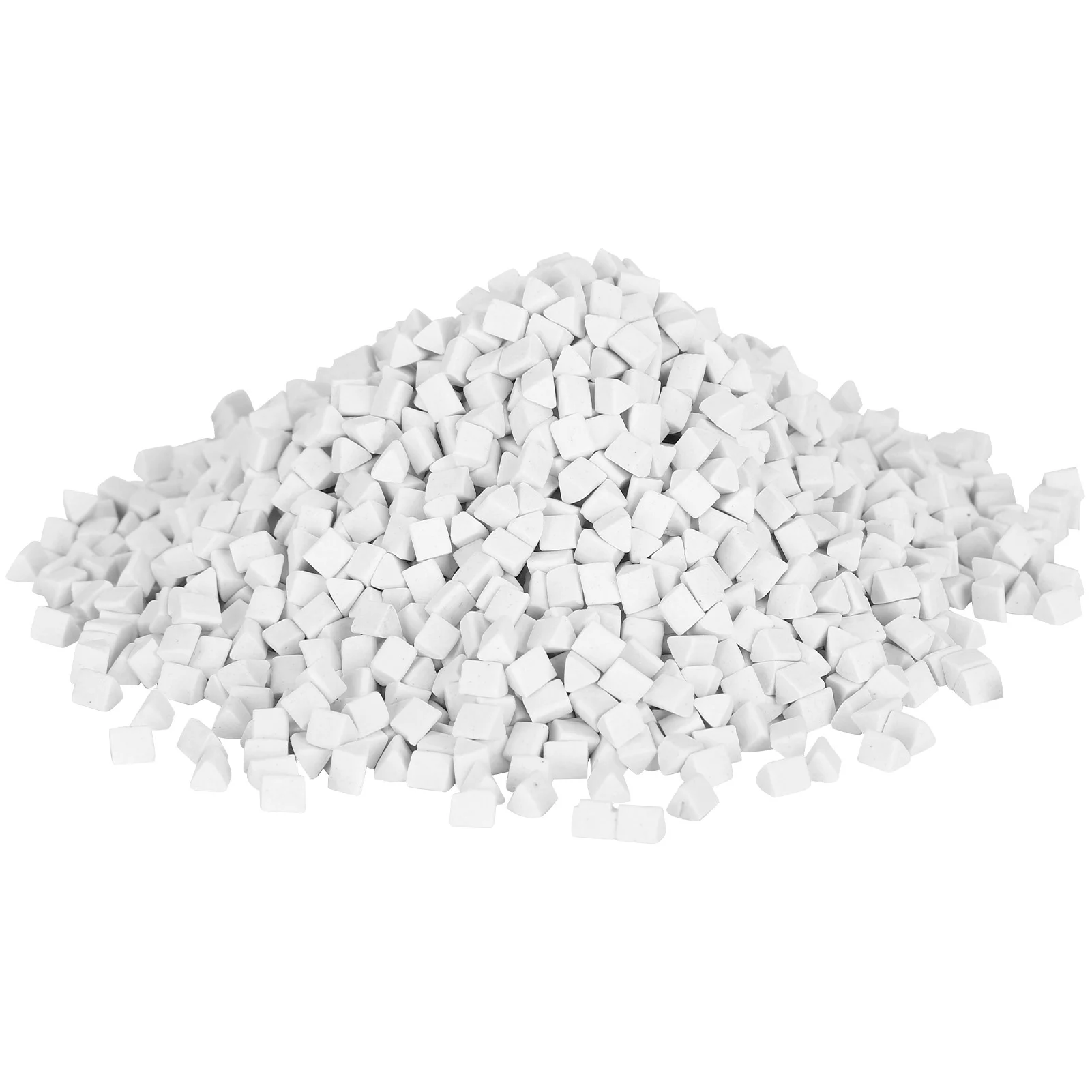 振動研磨機用セラミック三角形研磨材-ジュエリーバフ研磨材-4mm-500g