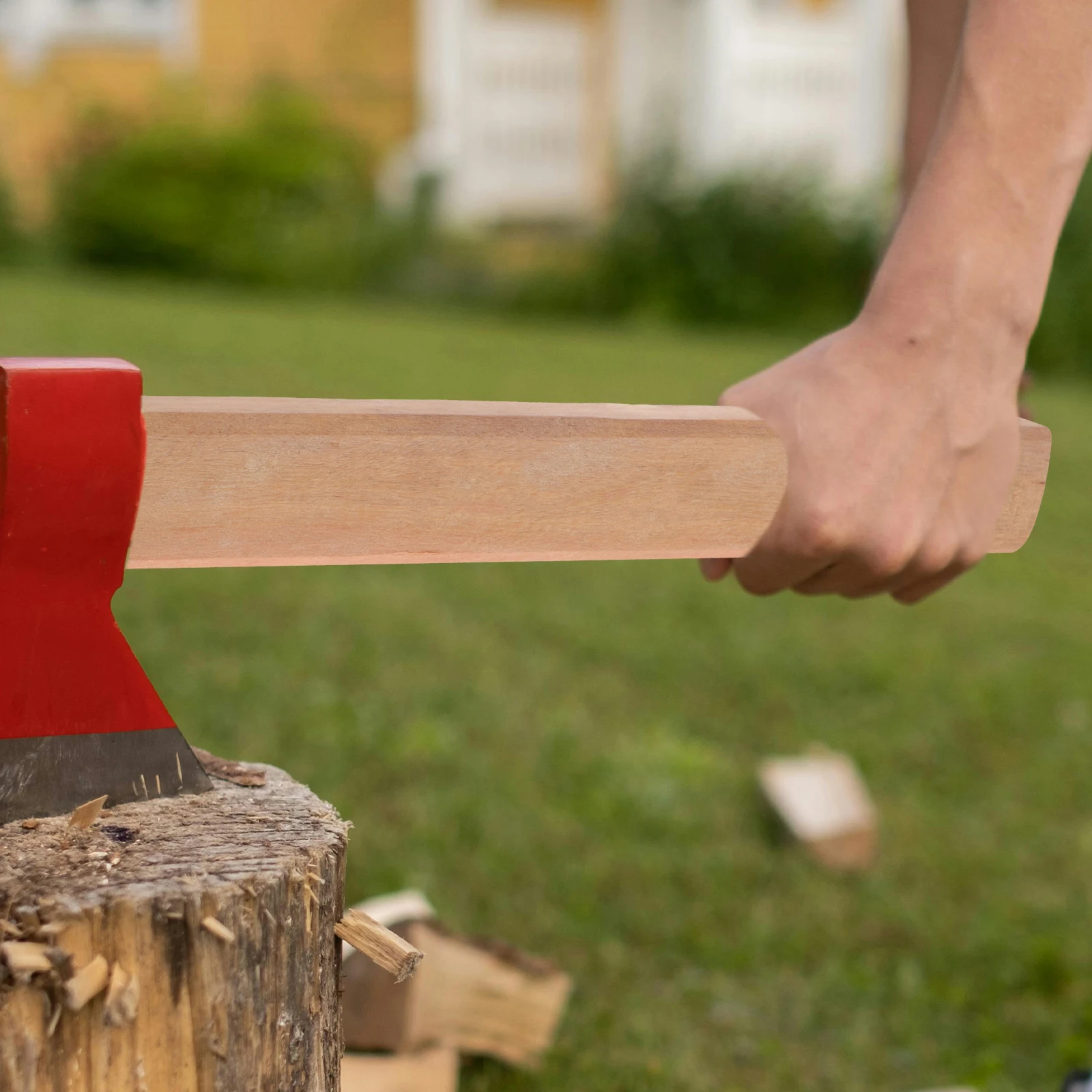 

Axe Handle Wooden Replacement Reinforced 300 Smooth Ideal for Firewood Camping Gardening Hunting