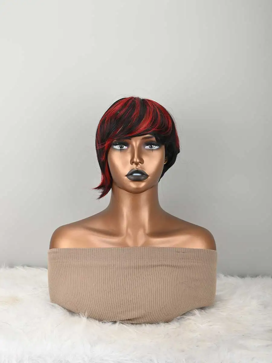 peruca-curta-cacheada-pixie-cut-preta-com-franja-peruca-sintetica-ondulada-natural-preto-com-vermelho