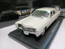 Neo 1/43 Cadillac Fleetwood Limousine Model Cadillac Fleetwood 75 1966 Collectible Home Decoration Miniature Gifts