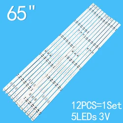 Tira LED para 65UJ630V 65UJ6300 65UJ63 65UJ630Y 65UJ634V 65UJ5500 65UK6100 Innotek 17Y 65inch_A SSC _ UHD_A B C D