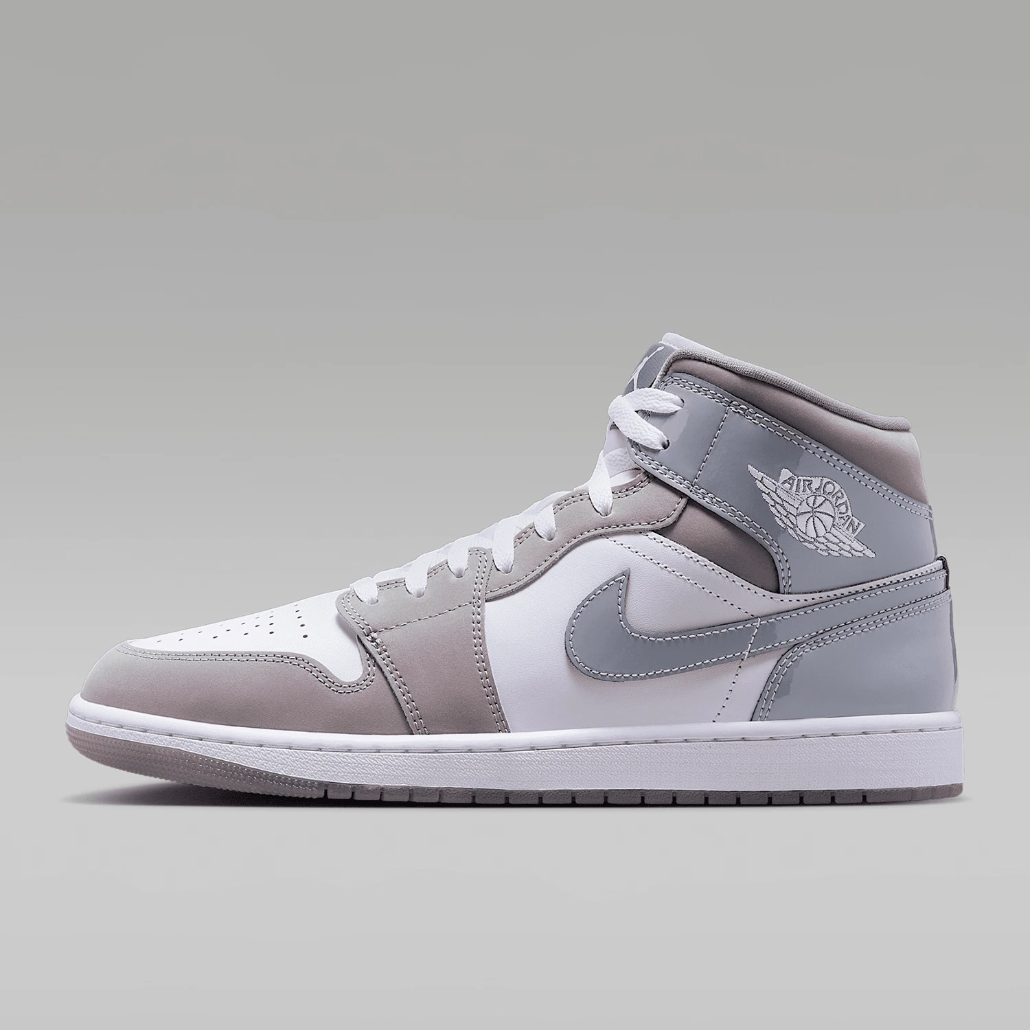 Nike genuine JORDAN men's mid top cushioned sports durable basketball shoes HF3216-100