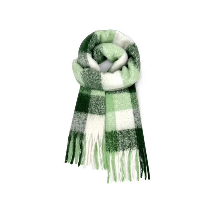 New Thick Cozy Loop Yarn Scarf for Women, Soft Extra Long Versatile Winter Warm Shawl Neck Wrap