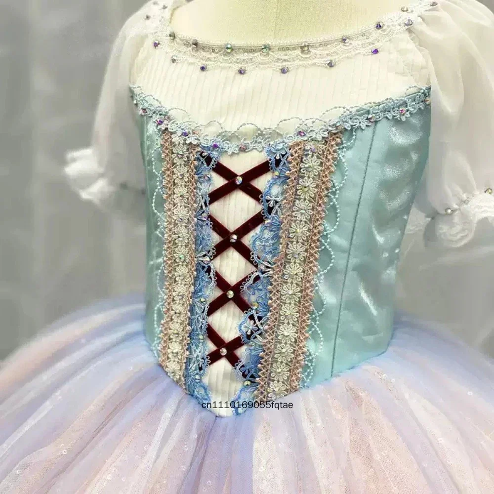 

Giselle Style Ballet Tutu Dress Puffy Skirt Kids Adult Professional Ballet Costume Group Dance Stage Performance Dance Wear