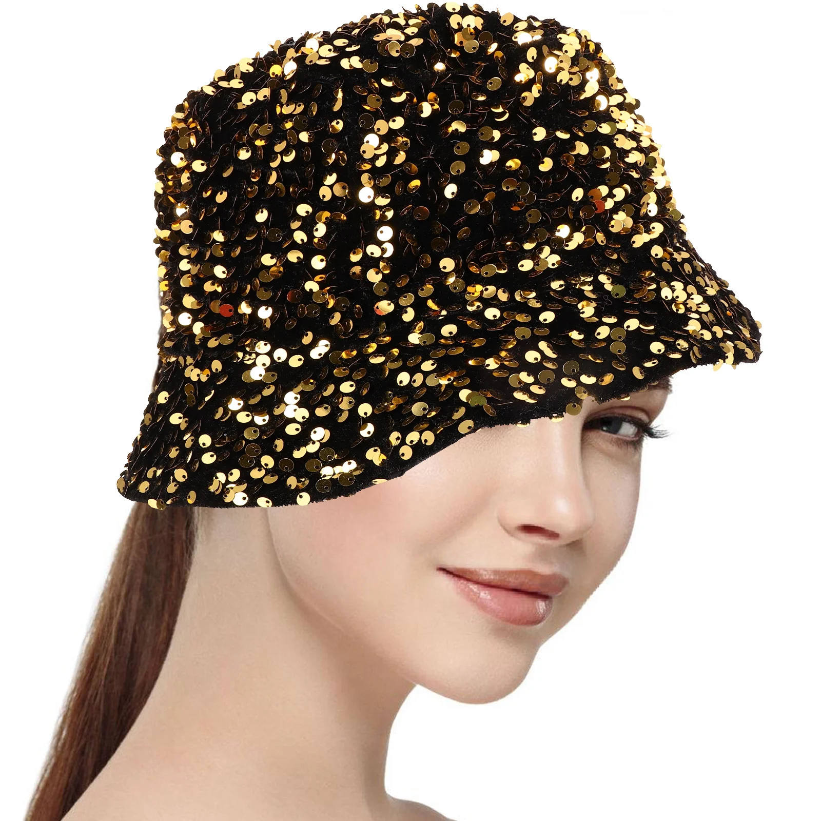 Moda pescador para puesta en escena Cosplay fiesta parasol cubo Cosplay sombrero Prop sombrero Prop hombres mujeres