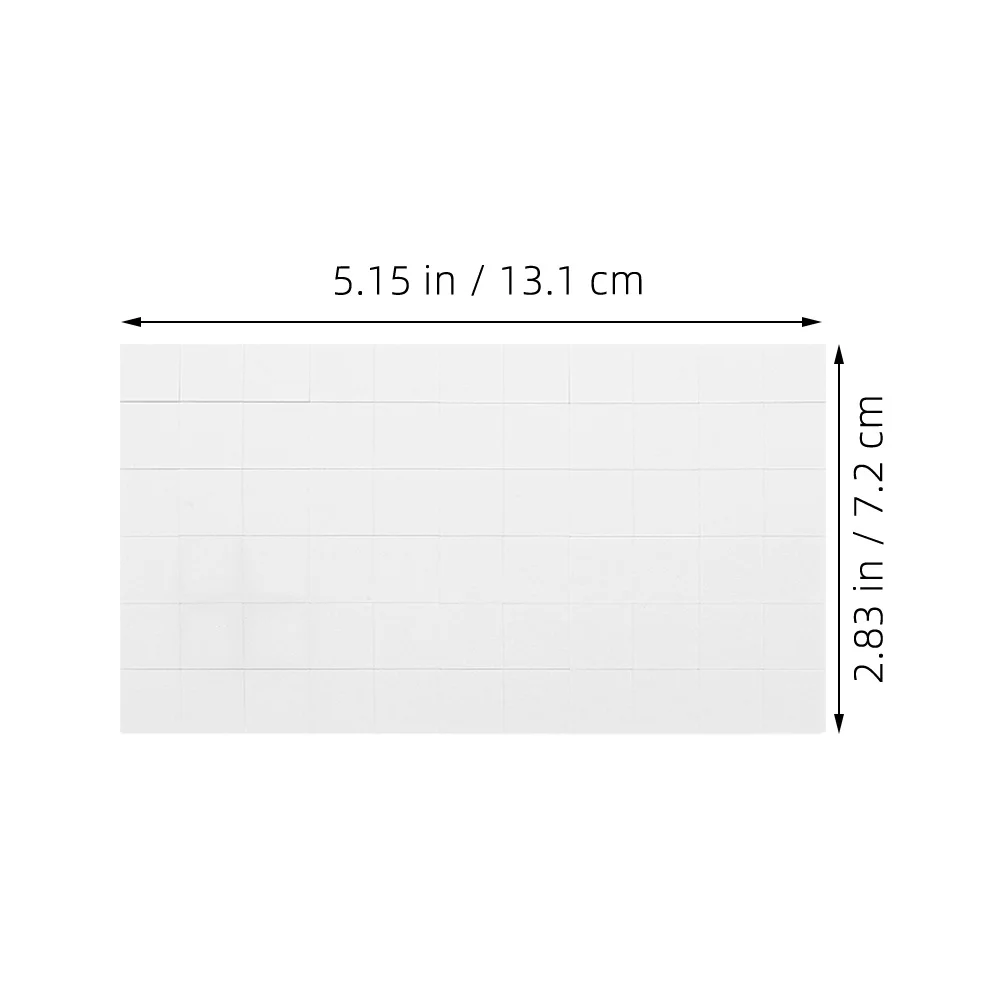 10장 폼 양면 접착 패드 미니 폼 스퀘어 DIY 공예 스크랩북킹 사무실 가정용품 부착용