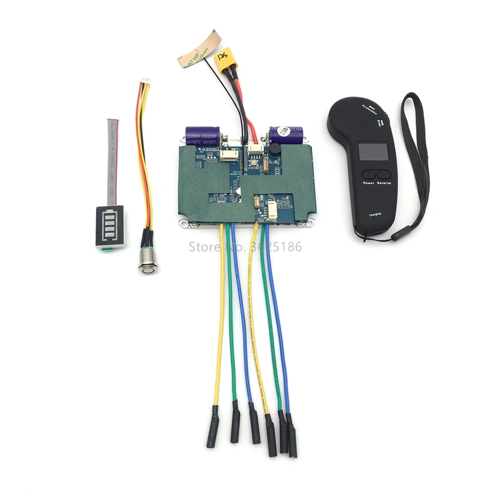 12S 48V Dual Motor Electric Skateboard Controller Longboard Drive ESC Substitute Control Mainboard Remote belt program