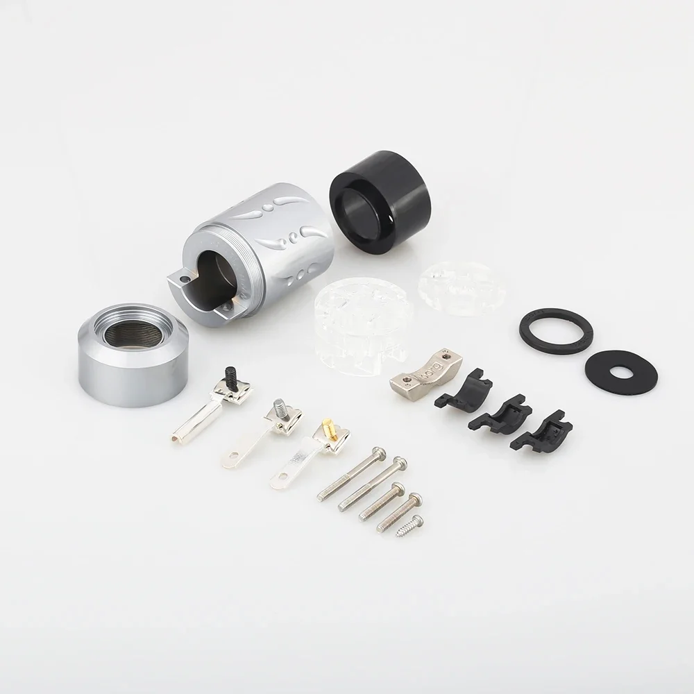 Viborg VM512S+VF512S Чистая медь, посеребренная вилка питания США, разъем питания для аудио, вилка IEC