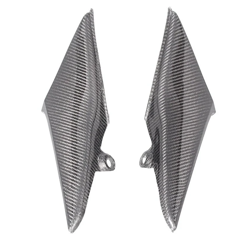 Carbon Fiber Look Motorcycle Tank Side Trim Cover Fairing Cowl for CBR600RR 2003-2004