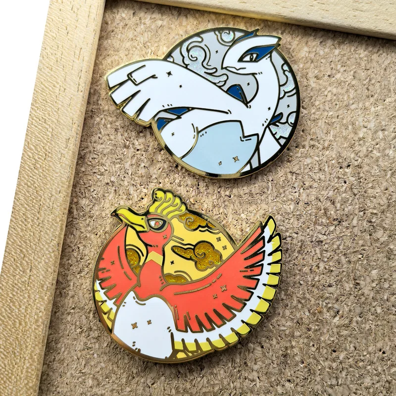 Anime Monster Hard Enamel Pins Cartoon Elves Brooches Metal Badge Lapel Pin Clothes Accessories Fashion Jewelry Birthday Gift