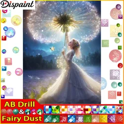 Dispaint Fairy Dust AB Diamond Painting Full Square/Round Diamond