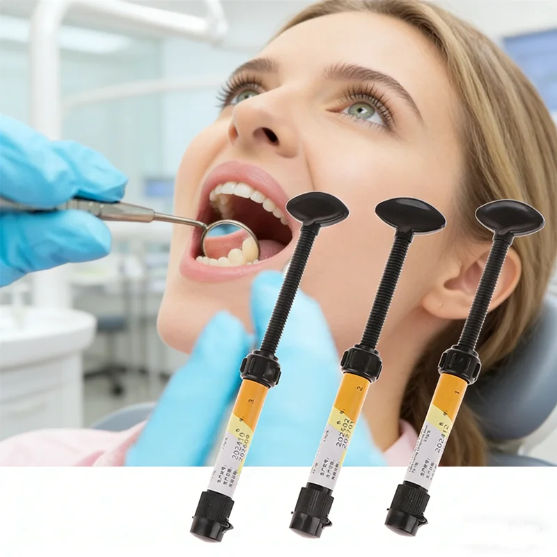 2026 NEW Aesthetic Dental Composite Kit - Includes Flowable & Universal Hybrid Resin, for Direct Restorations and Small Fillings
