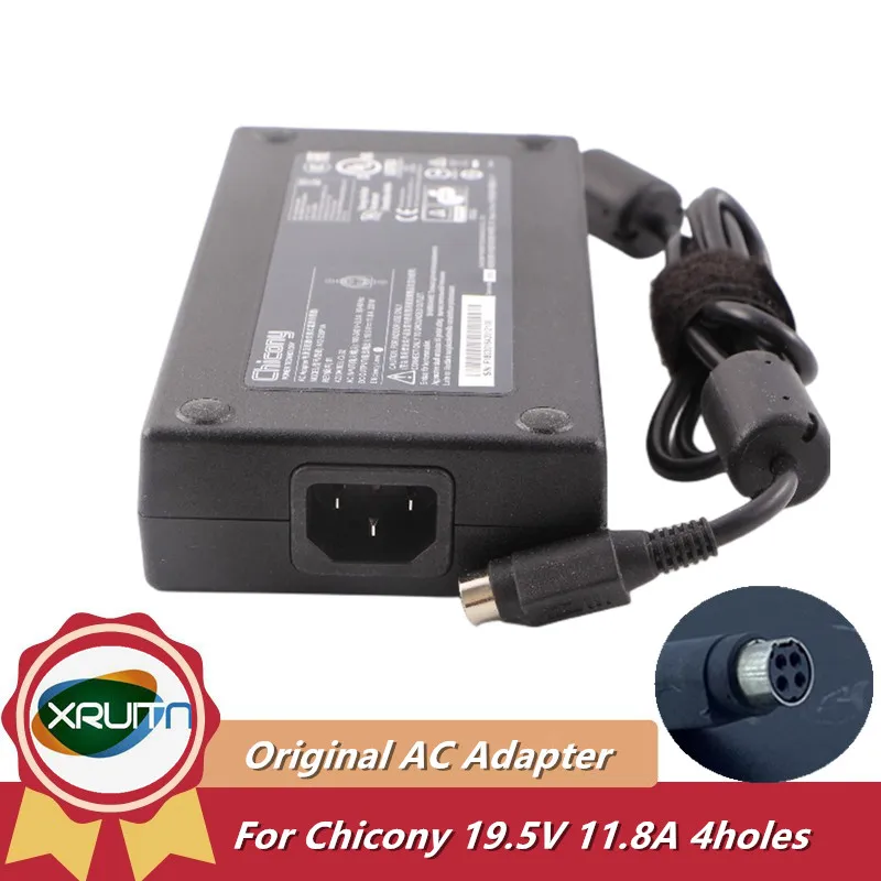 

New Original Chicony 19.5V 11.8A A12-230P1A ​A230A003L-CL02 AC Adapter Charger for Clevo P771ZM P771ZM-G P771DM-G Power Supply