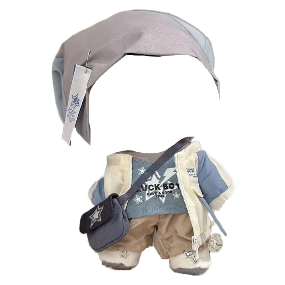 

No Attributes Clothes College Uniform 20cm Cotton Clothes Coat Hat Idol Clothes Jackets Dress Up Clothes Accessories