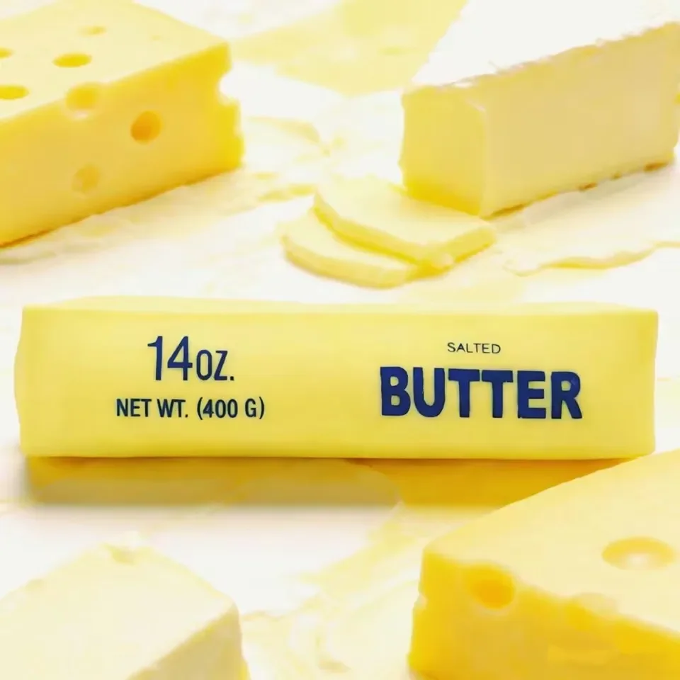 14/23CM Butter Stick Fidget Toys Squishy Elastic Cheese Stick Funny Decompression Stress Anxiety Relief Squeeze Prank Toy Relax - view 6