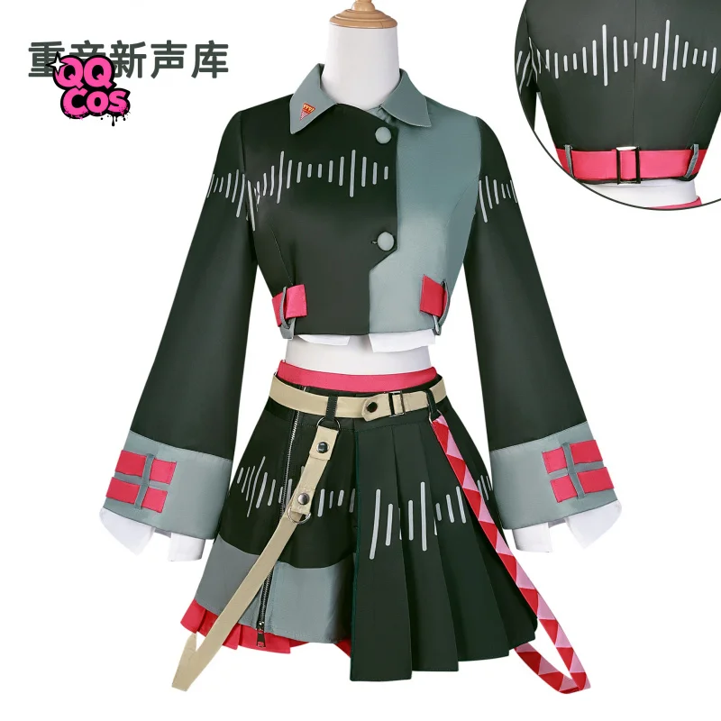 أزياء المغني الافتراضي Kasane Teto التأثيرية للهالوين كرنفال حفلة عيد الميلاد لعب الأدوار الملابس الملابس QQ Cos #2