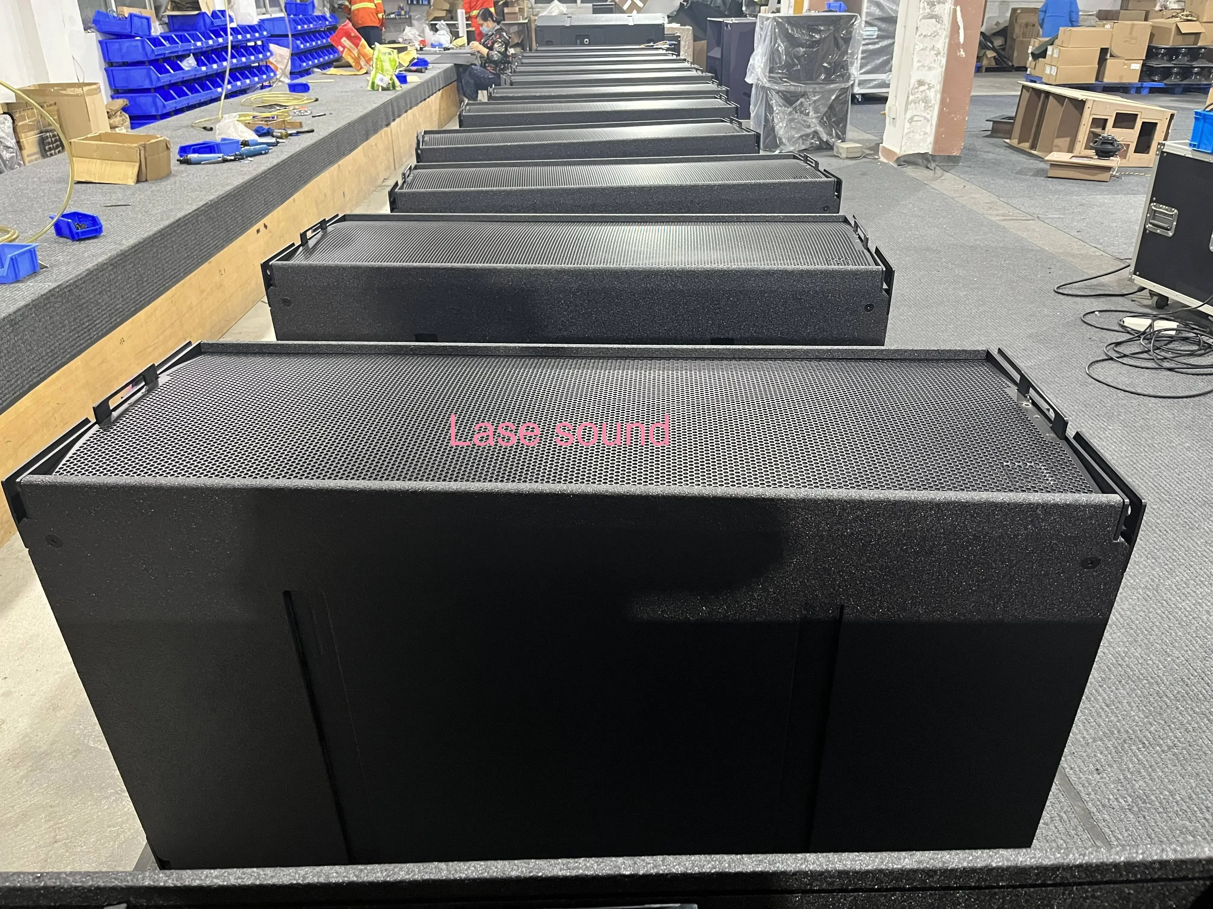 New W8LL Powerful 15-Inch 3-Way Line Array Professional Audio System Louder Speaker And Amplifier Audio Mixer And Amplifier