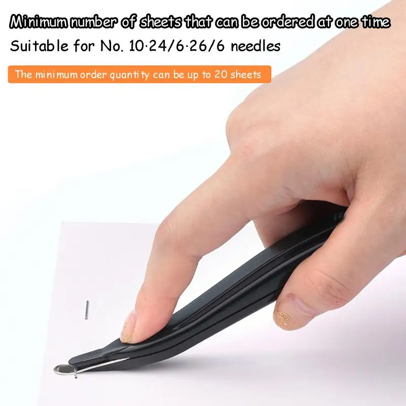 Strumento di estrazione di graffette magnetiche strumento di rimozione di graffette a risparmio di manodopera dispositivo di rimozione di graffette ergonomico a forma di penna Stick di rimozione di graffette portatile