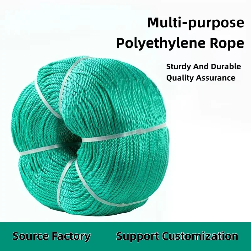 50/100M Polyethylene Rope Binding And Packing Rope Greenhouse Film Pressing Vegetable Cucumber Hanging Seedling Hoisting Rope