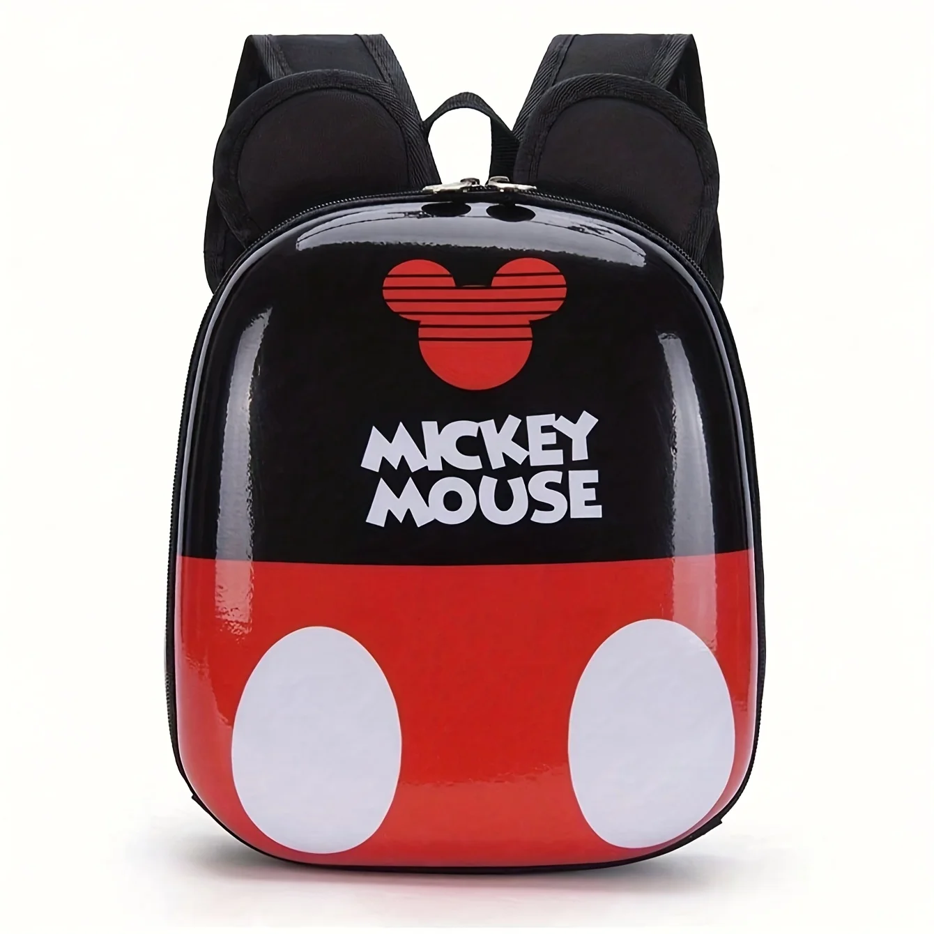 Mickey Mouse Polka Dot Travel Backpack: Boasting Unique Design, Lightweight Practicality for Outdoor Adventures