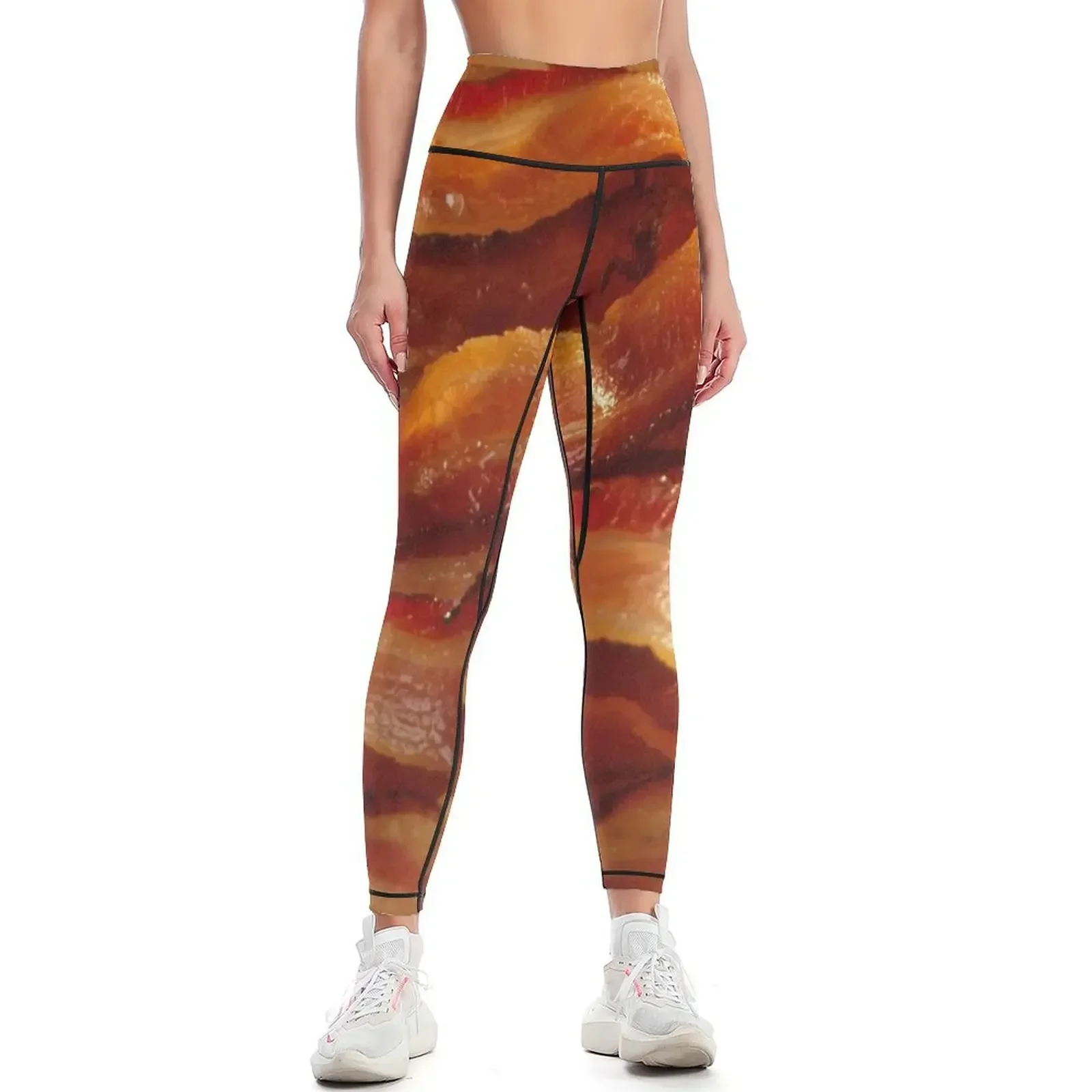 

Bacon, Bacon, Bacon Leggings push up tights for Fitness clothing Women's trousers sports shirts gym Womens Leggings