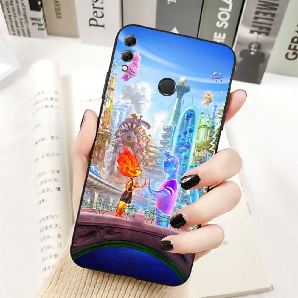 Funda de teléfono Elemental de Disney para Huawei Honor 10 lite 9 20 7A pro 9X pro 30 pro 50 pro 60 pro 70 pro plus