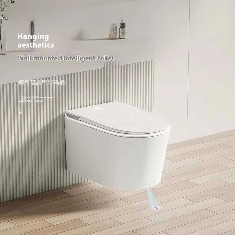 اللون الحديث بدون شفة S-فخ الجدار الشنق المرحاض الأدوات الصحية مرحاض استنزاف مات جدار معلقة هيكل قطعة واحدة للحمام