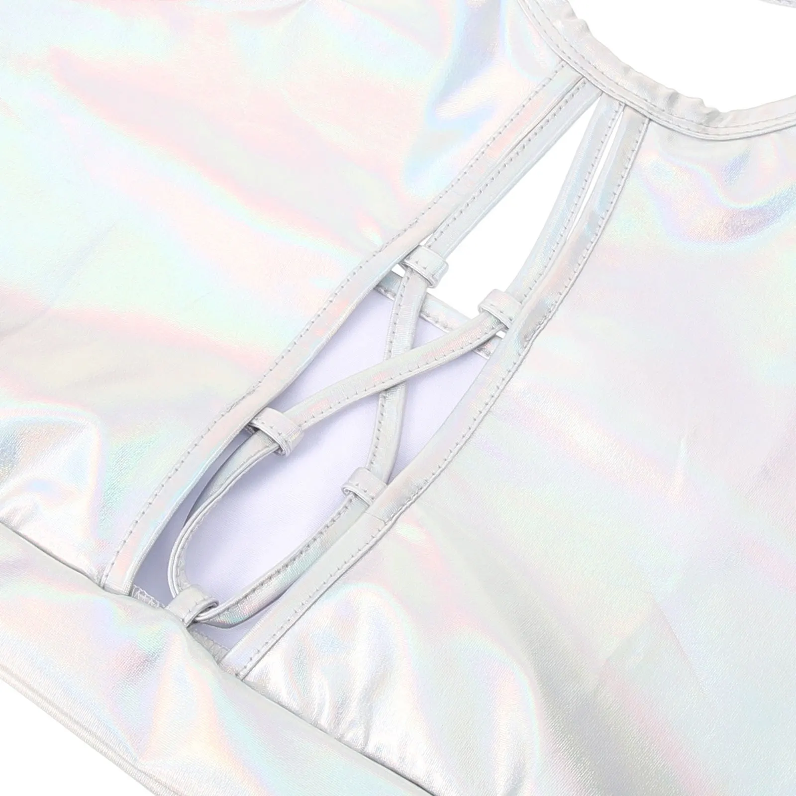 

Женский короткий яркий укороченный топ без рукавов, размер M, сексуальное вечернее платье, топ для фестиваля, концерта, пляжа, повседневные женские топы