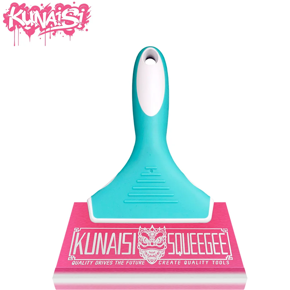 ​KUNAISI Car Window Tint Squeegee - Rubber Water Blade Wiper,  Glass Cleaner Scraper & Ice Breaker for Auto Detailing Tools