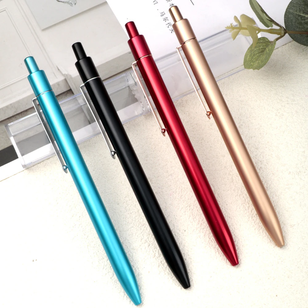 Custom Engraving Gel Pen Funny Text Writing Pretty Stationery Office Accessories School Supplier 2025 Novel Luxury Korean Cool