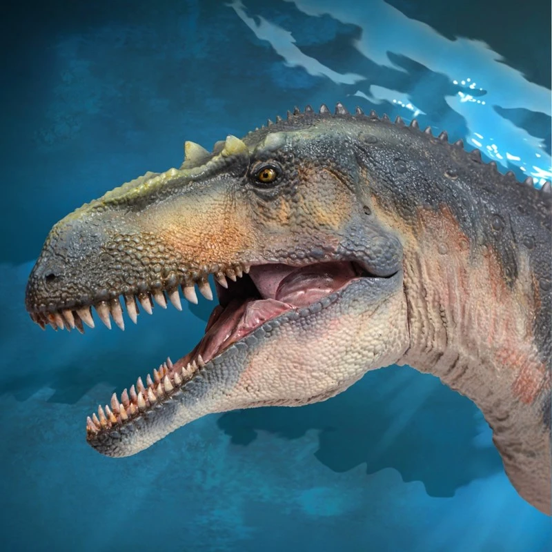 

Man Long Connor Dinosaur King Growth Companion Simulation Model 48 Handheld Toys Desktop Ornaments Collection Festival Gifts