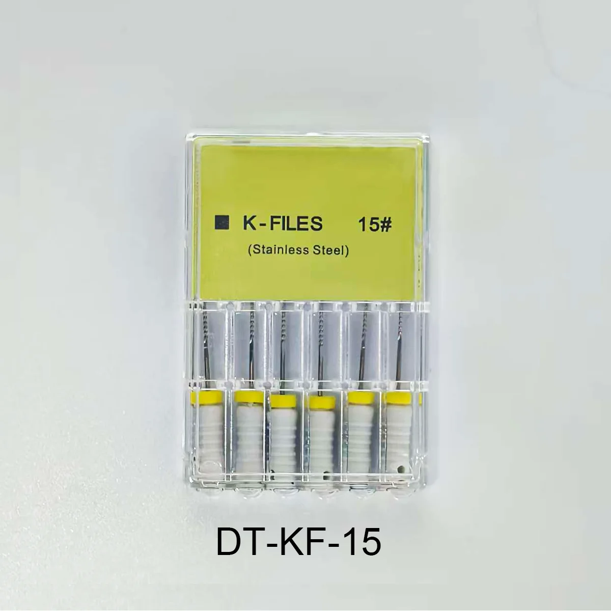 Dental K-Files Hand Use Stainless Steel Endodontic Files DENTA Multiple Sizes For Root Canal Therapy Dentist Tools