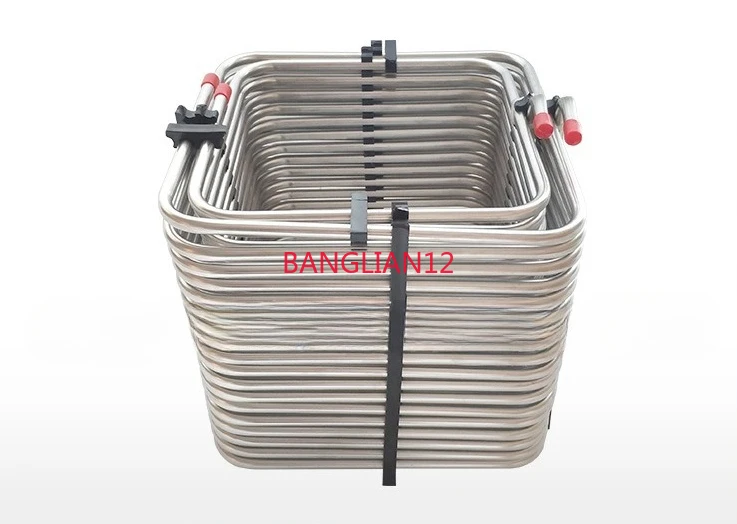 

Beer incubator 2-way stainless steel wine pipe, 304 material water-cooled beer machine cooling pipe