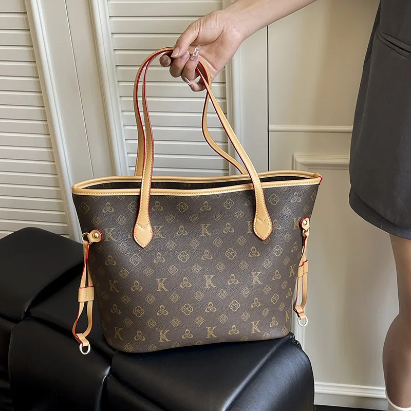 

2025 New Genuine Leather Sophisticated Tote Bag for Women, Extremely Spacious Shoulder Purse, Versatile and Very Chic​