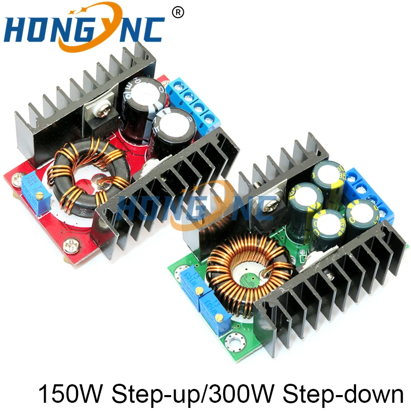 DC-DC 120W / 150W / 250W / 9A 300W / 300W 20A / 400W 15A / 600W 10A Step Up Boost Converter / Step Down Buck Power Supply Module