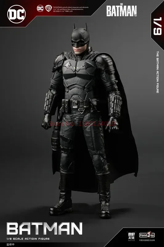 Hot sales Original 1/9 Fondjoy DC  Batman Movie Model Anime Figures BVS Light Armor Batman Action Figurine Multiverse Toy Gift